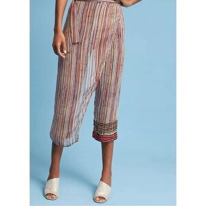 Anthropologie Striped Multicolor Pants Size S